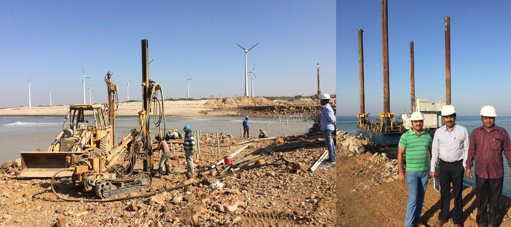 Dwarka Underwater Blasting Project: Marine Engineering Excellence